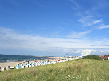 Sandstrand von Warnemünde